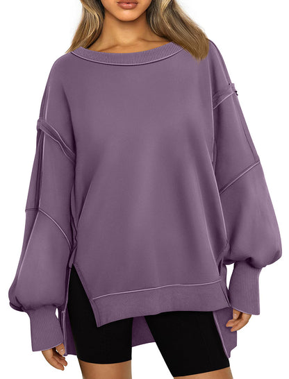 Oversized Longline Pullover