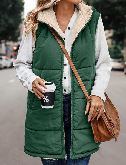 Sleeveless Puffer Vest