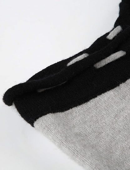 Drawstring Knit Flare Pants