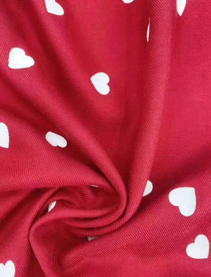 Printed Long-Sleeve Pajama Set