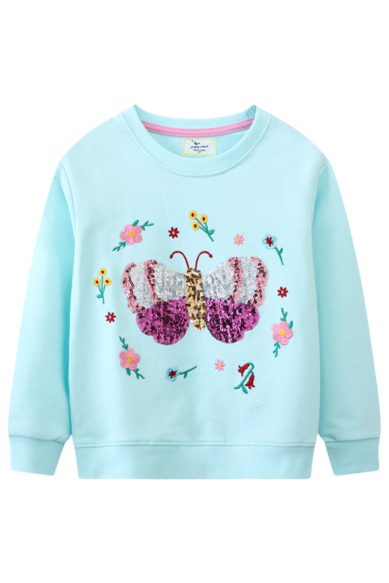 Sequin Butterfly Top (Kids)