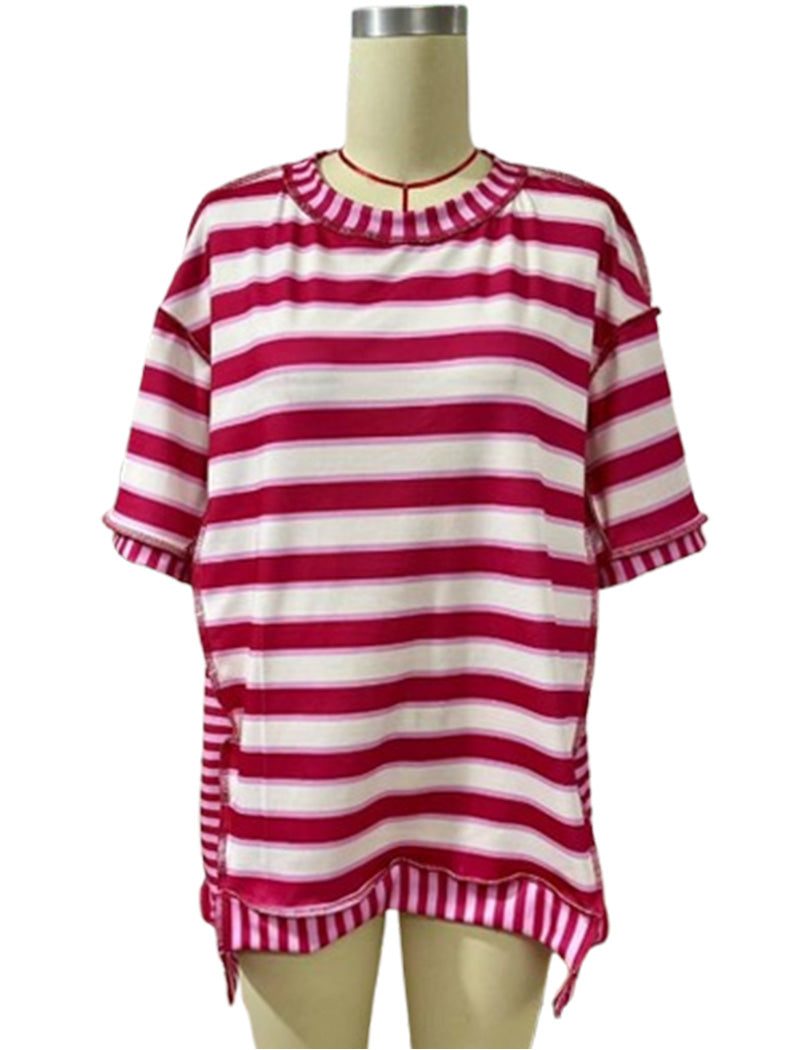 Patriotic Striped Tee