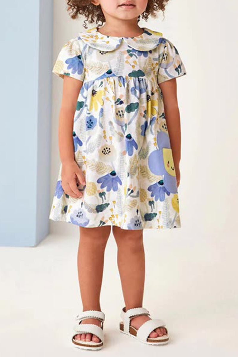 Floral Print Dress (Kids)