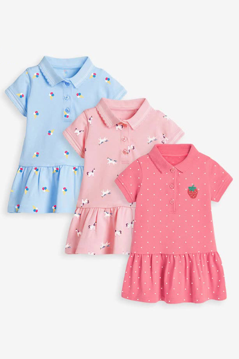 Polka Dot Polo Dress (Kids)