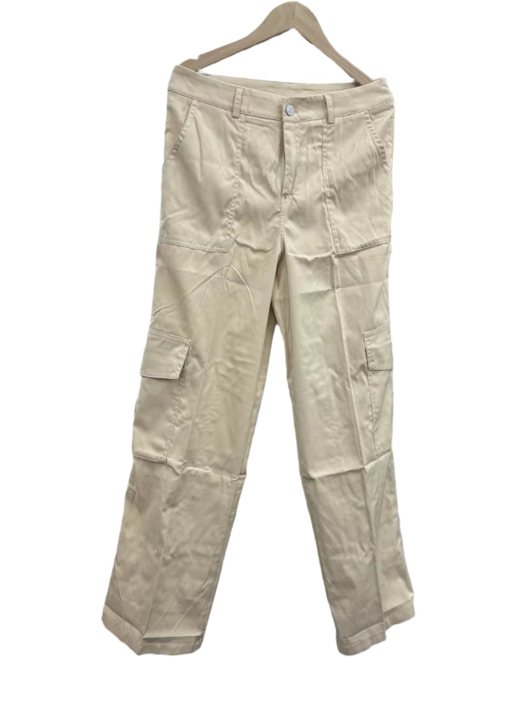 High-Waist Cargo Pants