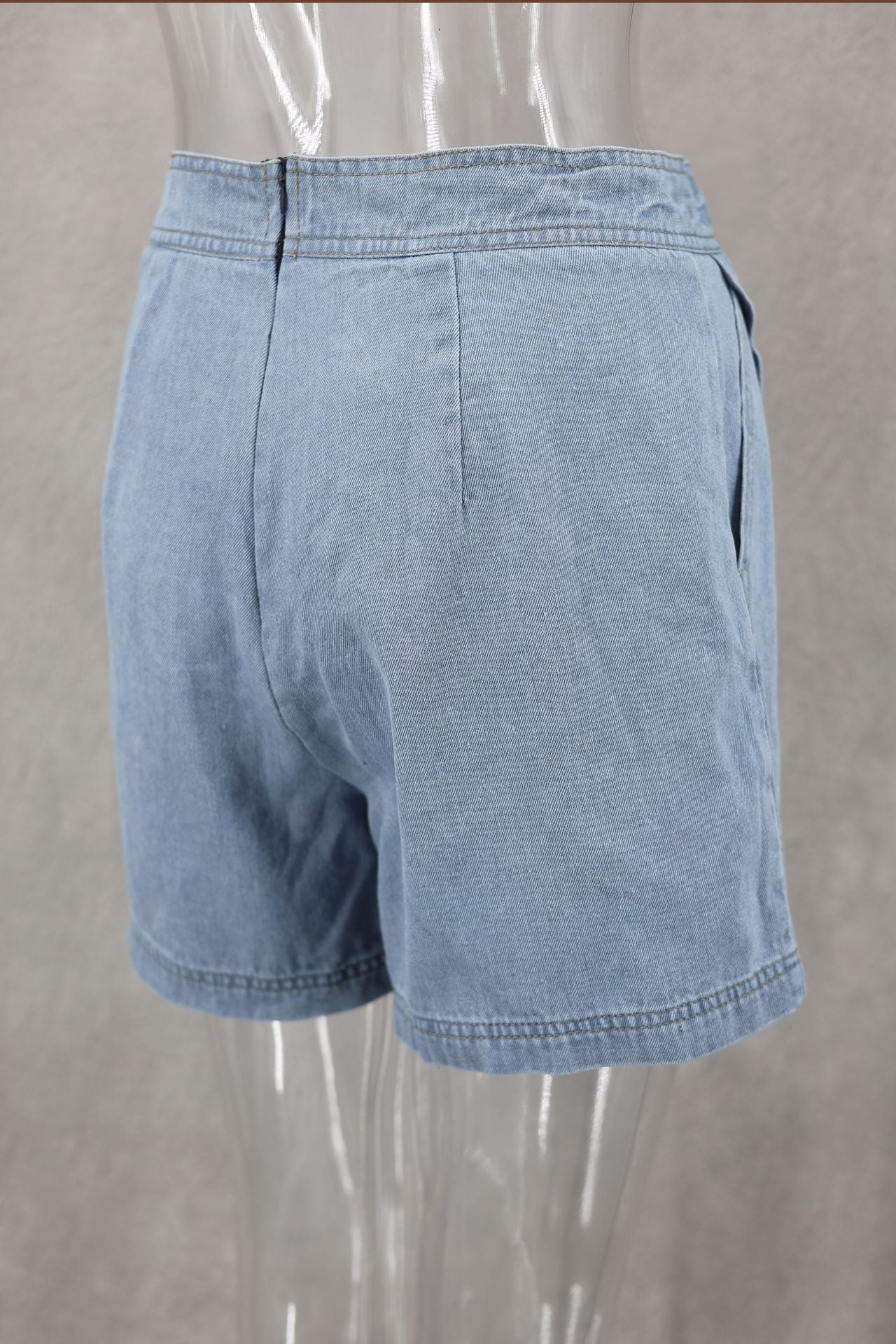 Denim Shirt and Skort Set