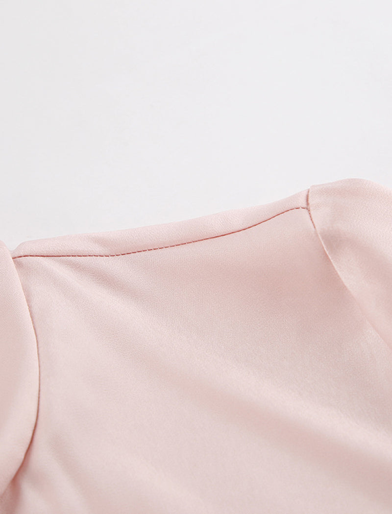 Off-Shoulder Long Sleeve Shirt