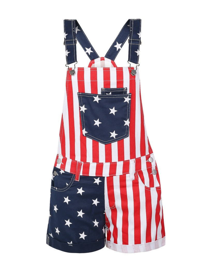 Independence Day Flag Romper