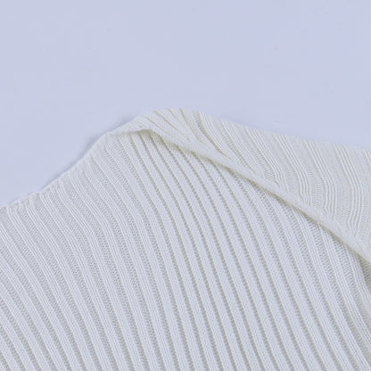 Ribbed Knit Arm Warmer Bolero