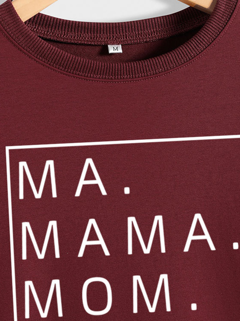 Mama Bruh Graphic Top