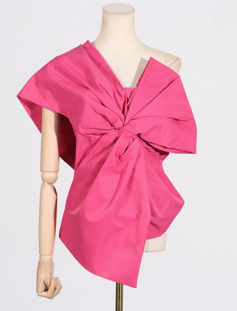 Statement Bow Blouse [NON-RETURNABLE]