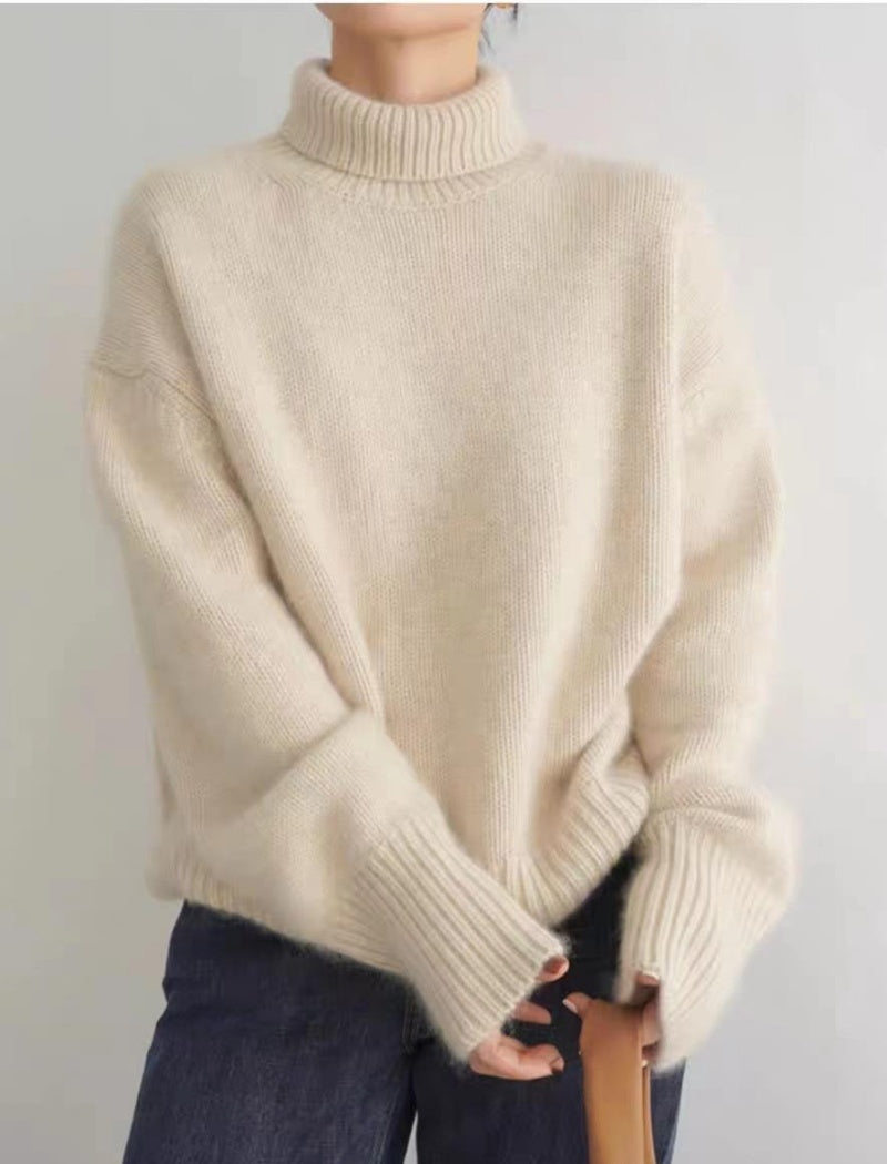 Cozy Turtleneck Pullover Sweater