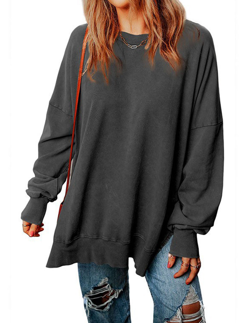 Relaxed Fit Casual Pullover