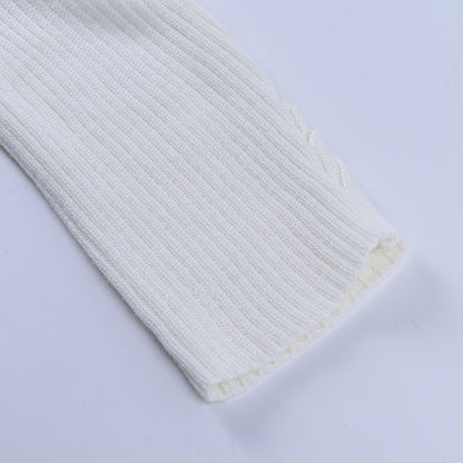 Ribbed Knit Arm Warmer Bolero