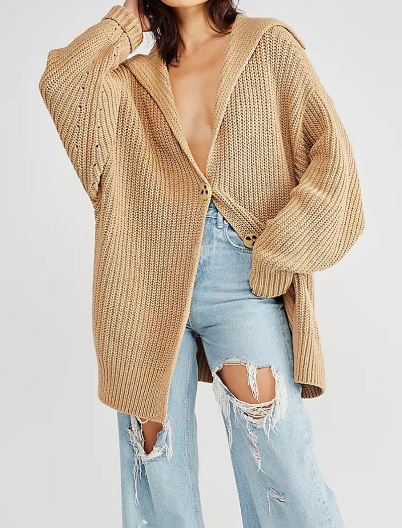 Oversized Knit Cardigan