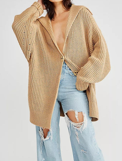 Oversized Knit Cardigan