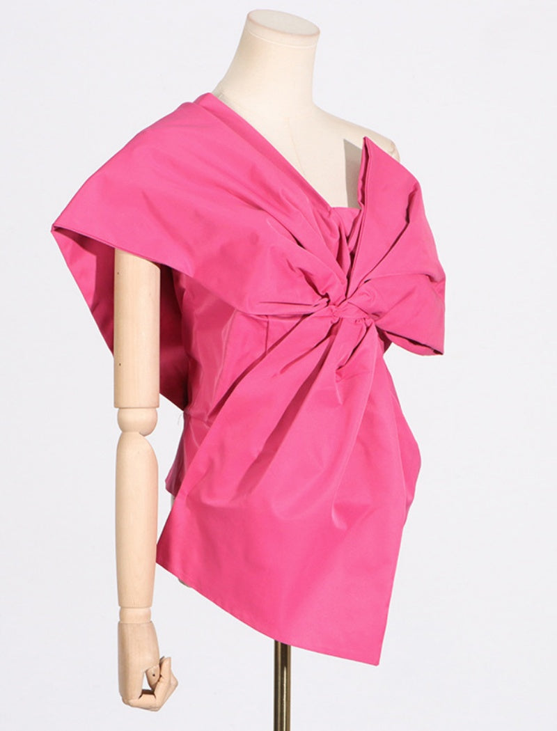 Statement Bow Blouse [NON-RETURNABLE]