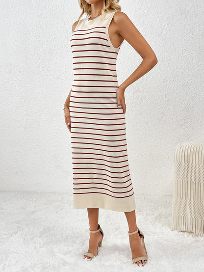 Knit Striped Dress