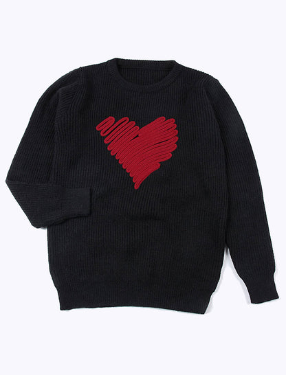 Heart Detail Sweater