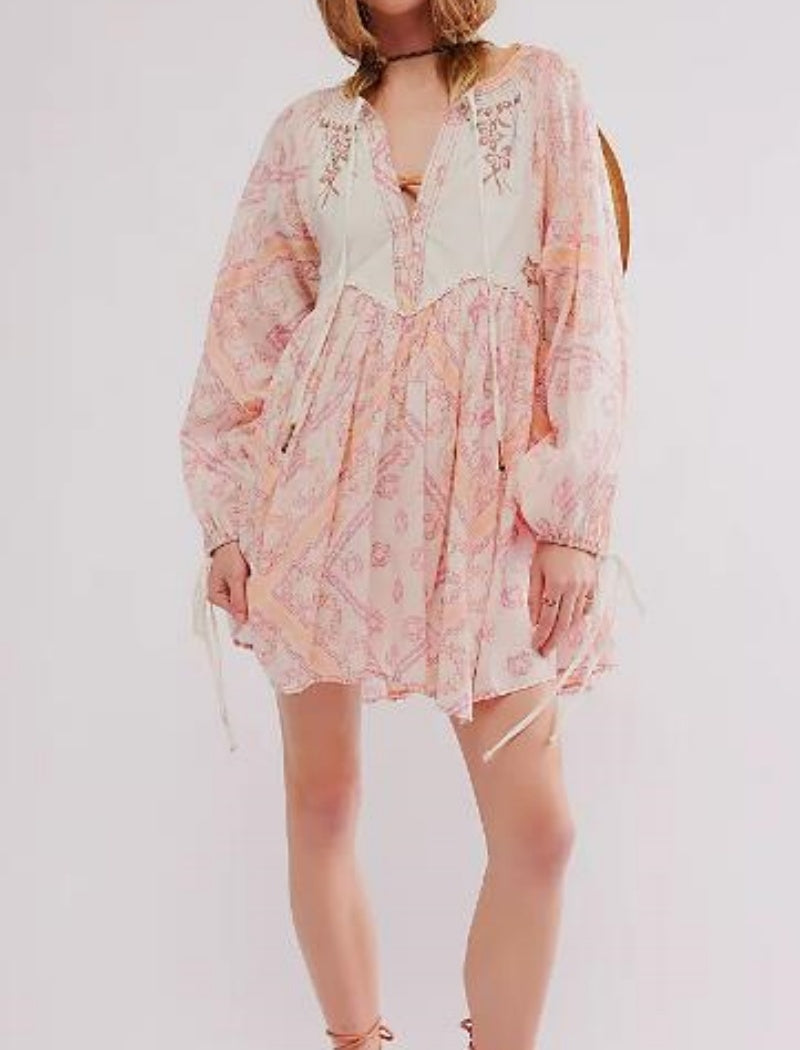 Floral Babydoll Dress