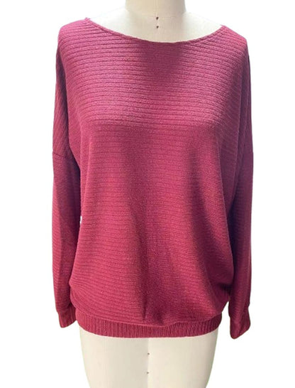 Oversized Dolman Sleeve Pullover