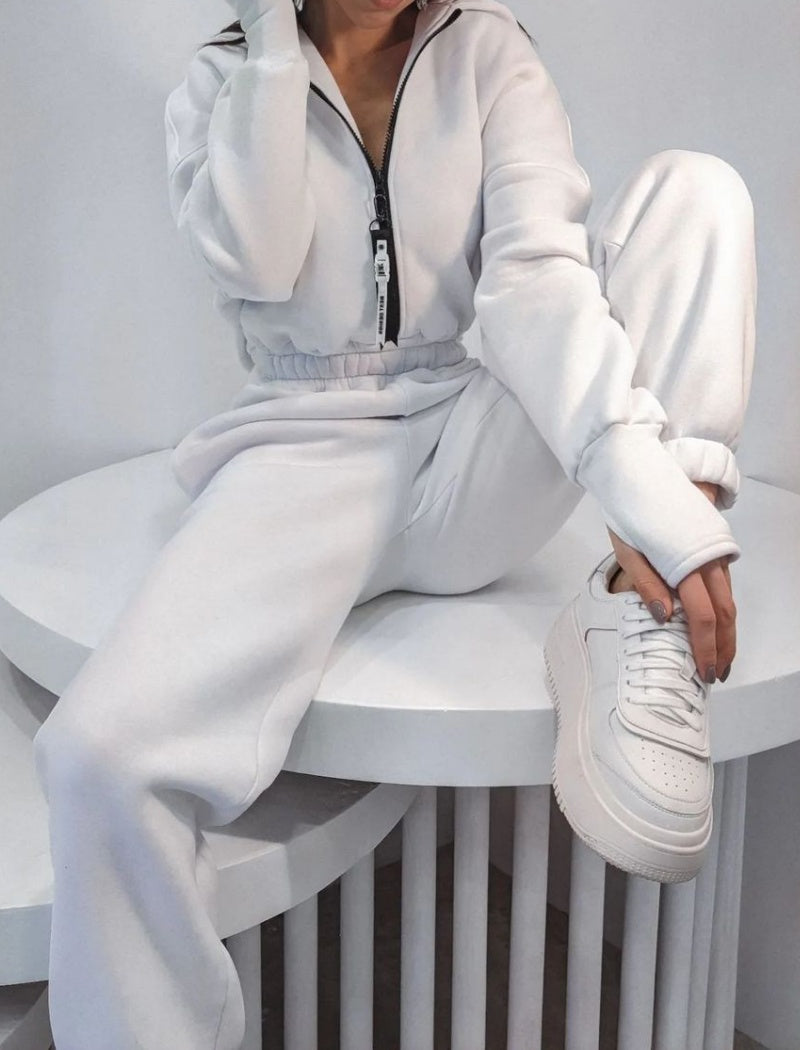 Relaxed Fit Hooded Jumpsuit