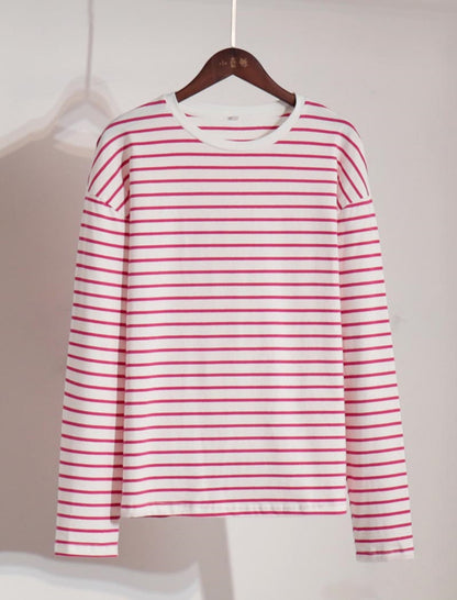 Striped Long-Sleeve Top