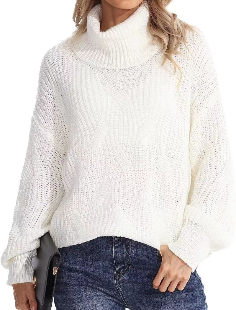 Chunky Knit Turtleneck Sweater