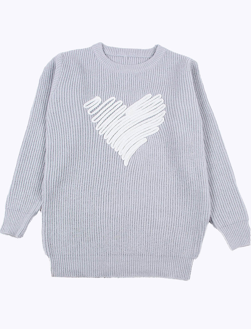 Heart Detail Sweater