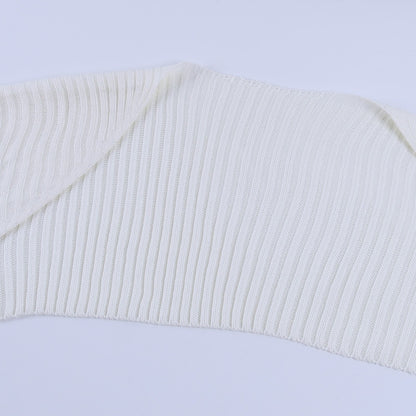Ribbed Knit Arm Warmer Bolero
