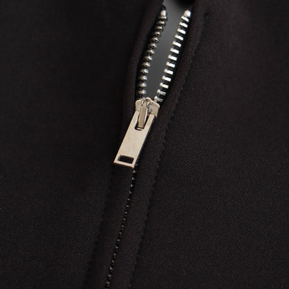 Zip-Up Tailored Halter Vest