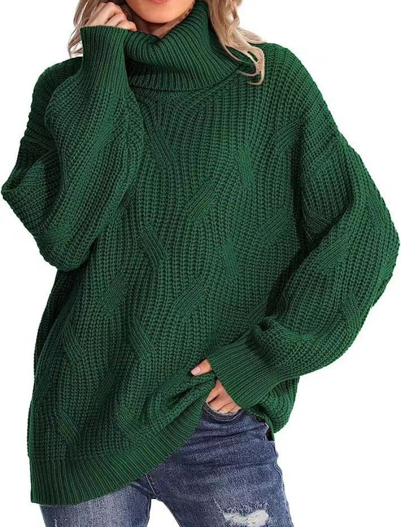 Chunky Knit Turtleneck Sweater