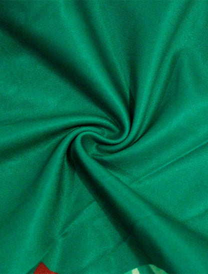 Festive Striped Holiday Leggings