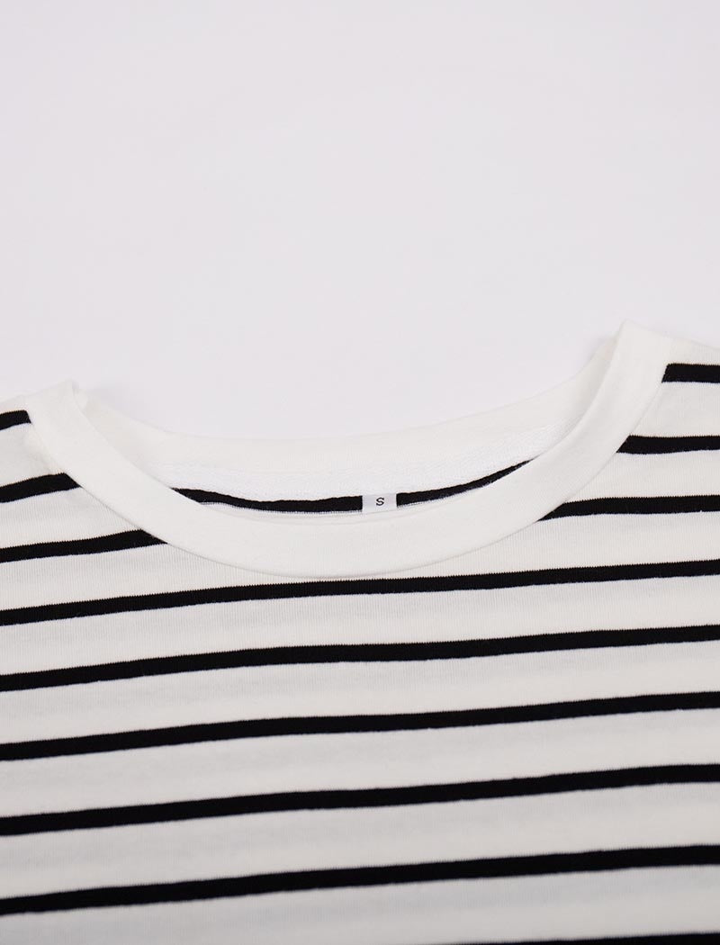 Striped Long-Sleeve Top