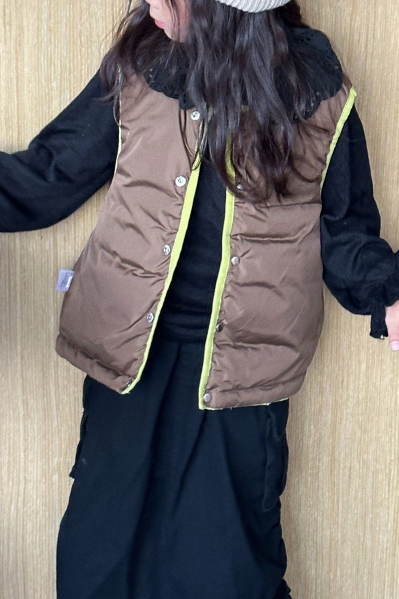 Sleeveless Quilted Vest (Kids)