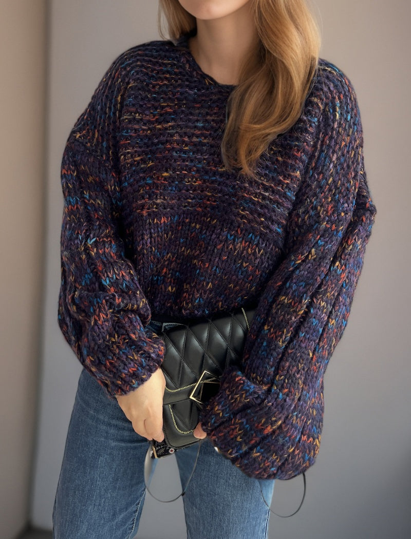 Textured Knit Sweater