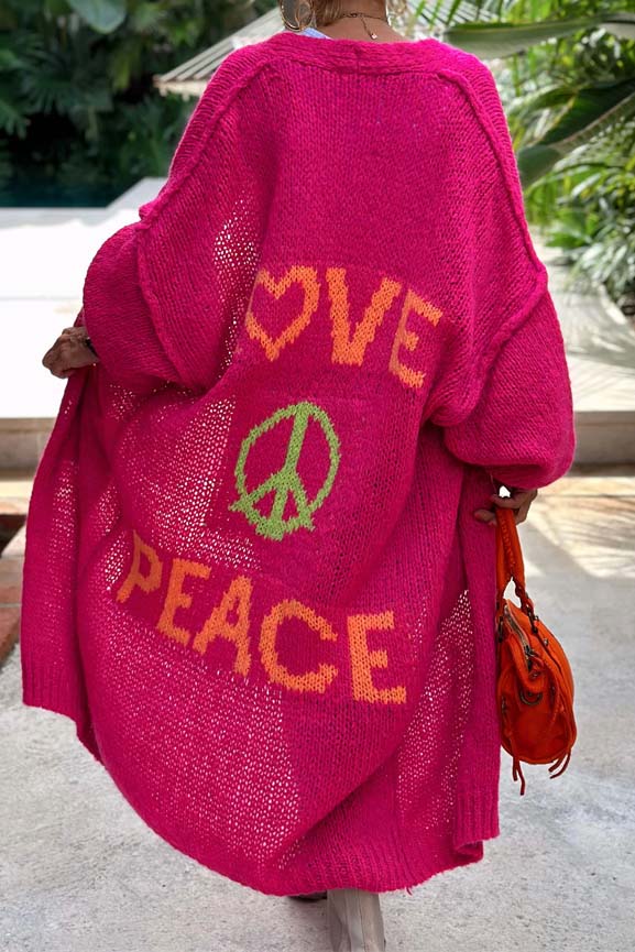 Love and Peace Knit Cardigan