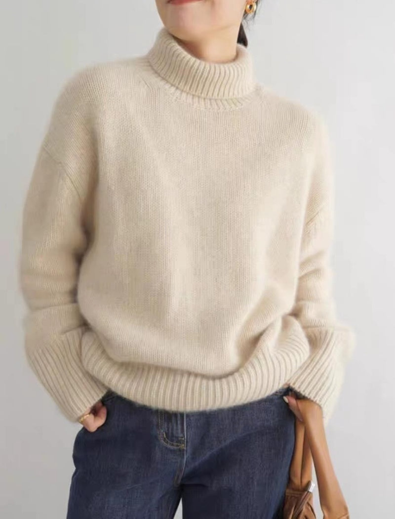 Cozy Turtleneck Pullover Sweater