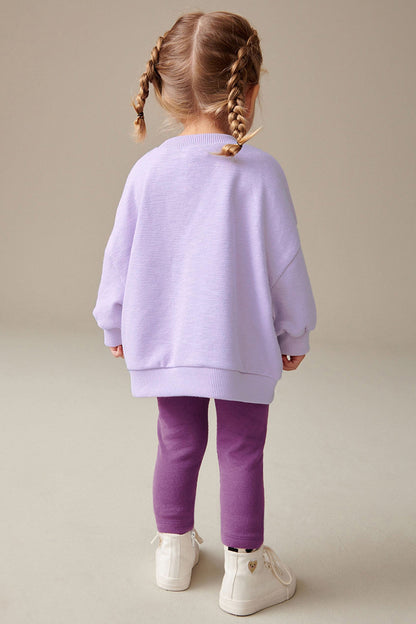 Turnip Print Top and Leggings Set (Kids)