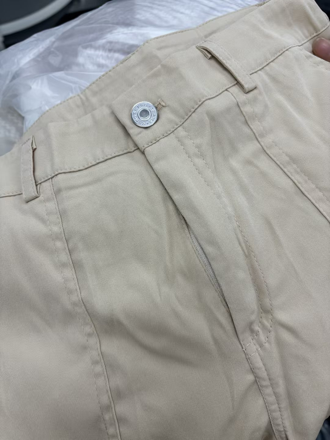 High-Waist Cargo Pants