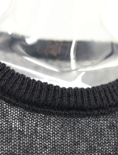 Sheer Fuzzy Knit Pullover