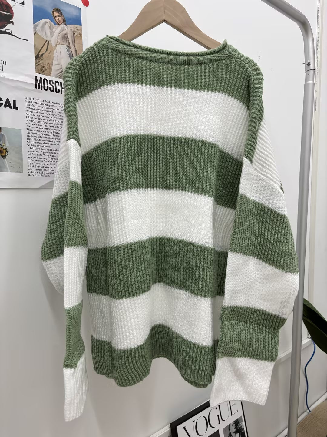 Oversized Striped Sweater