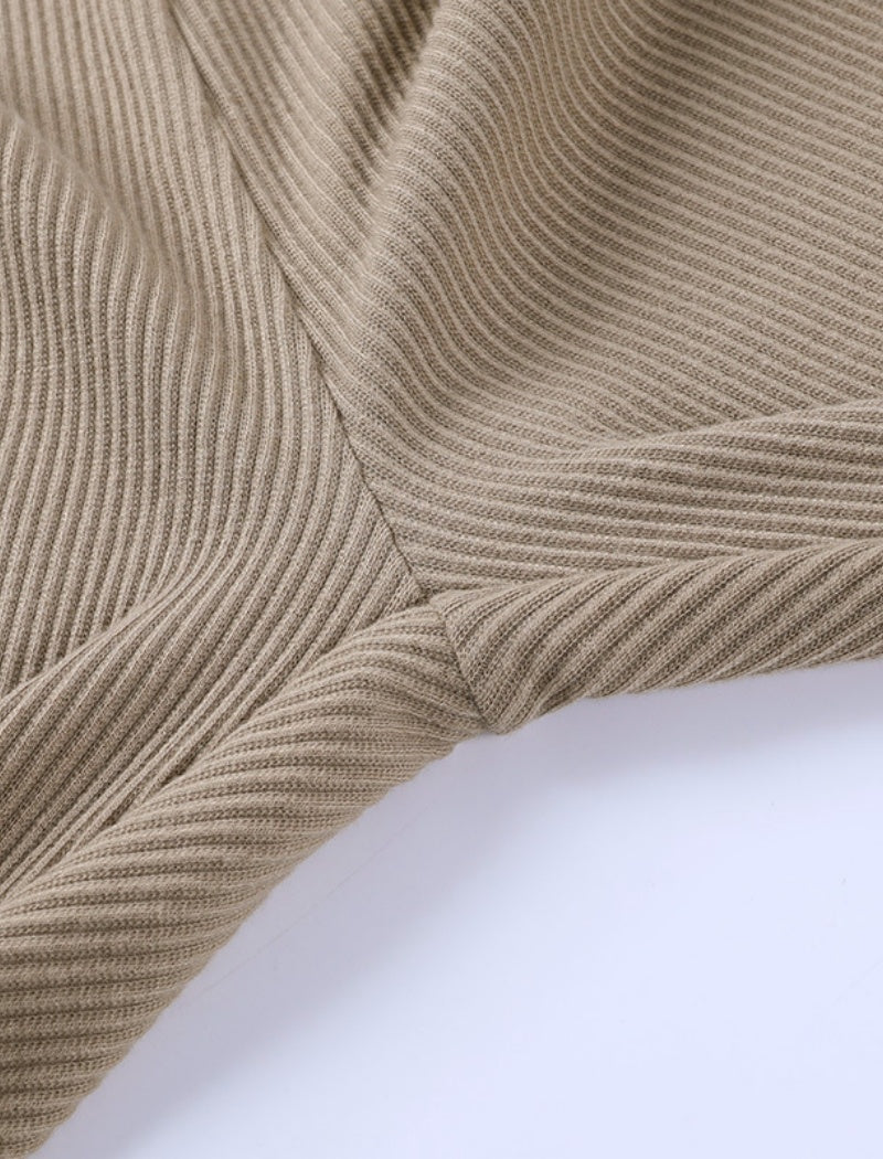 Ribbed High-Waisted Leggings