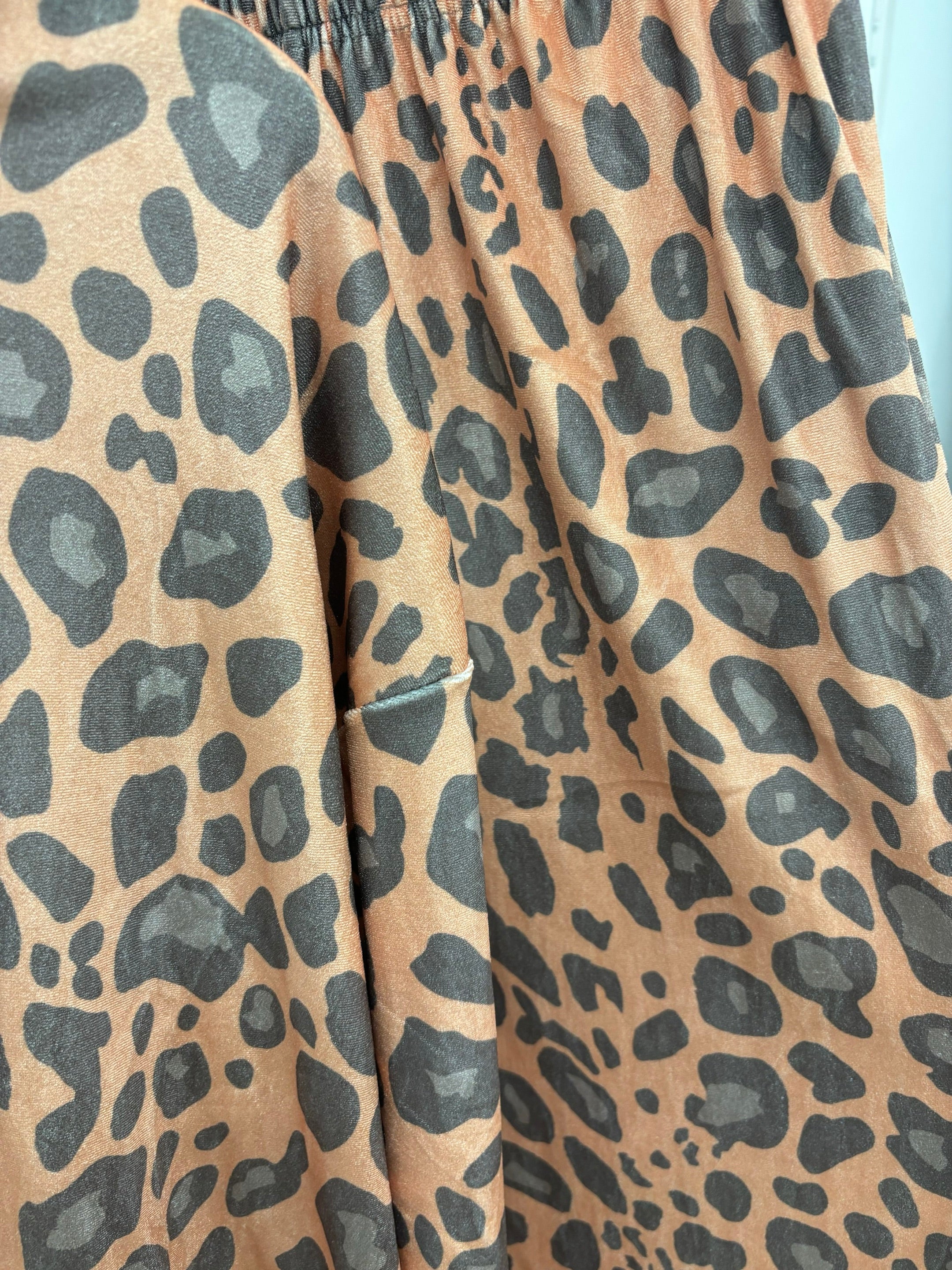 Relaxed Leopard Print Lounge Set