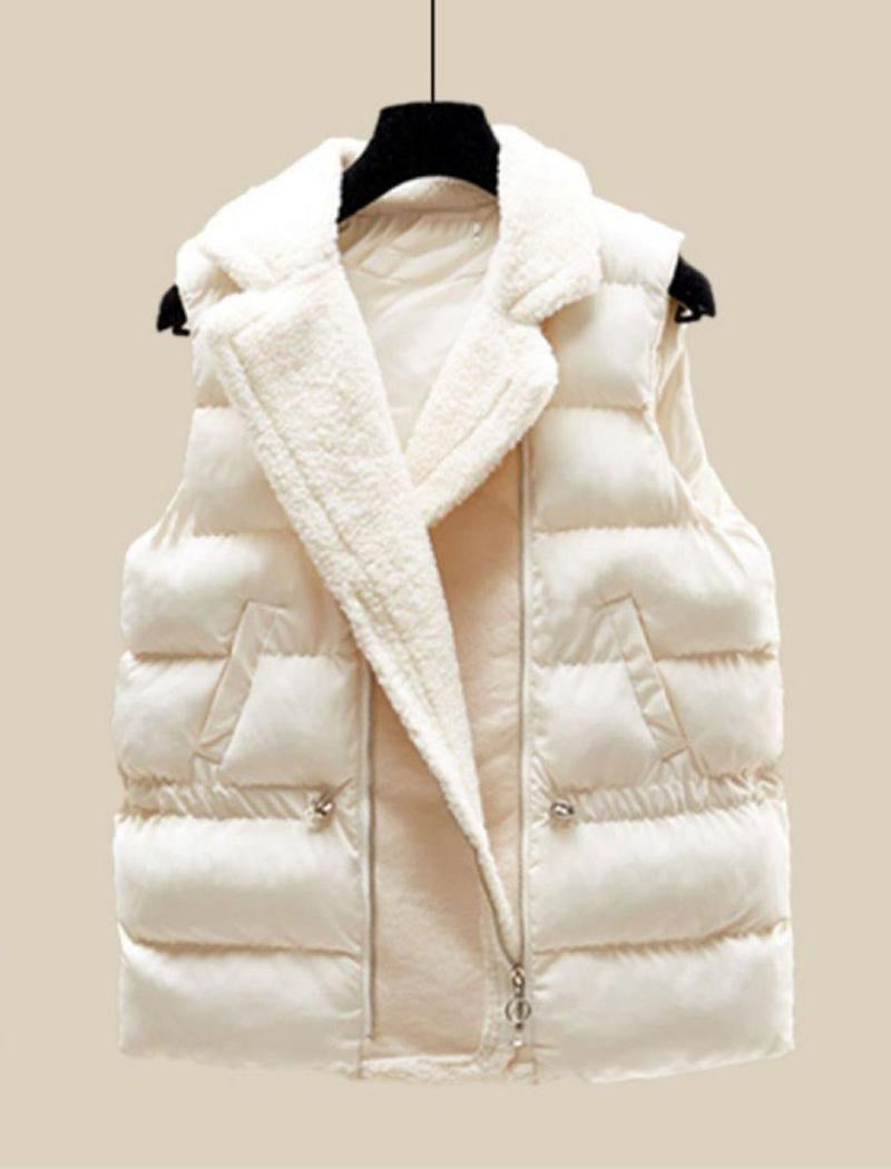 Quilted Sleeveless Puffer Vest