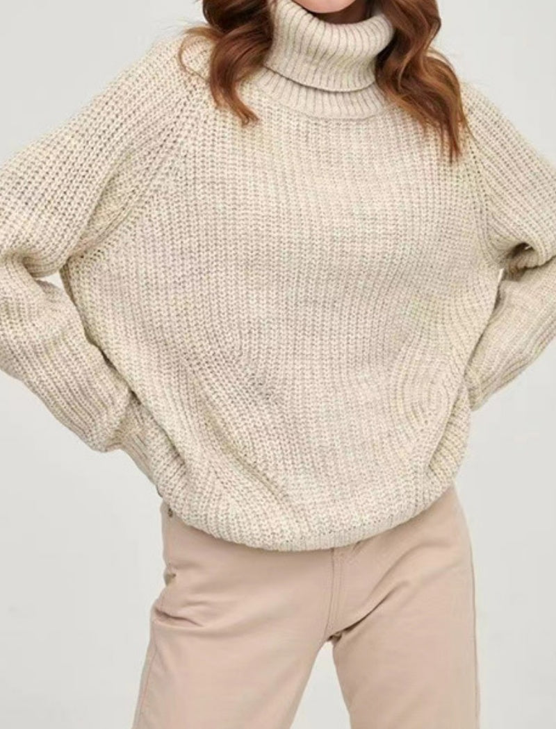 Cozy Ribbed Turtleneck Sweater