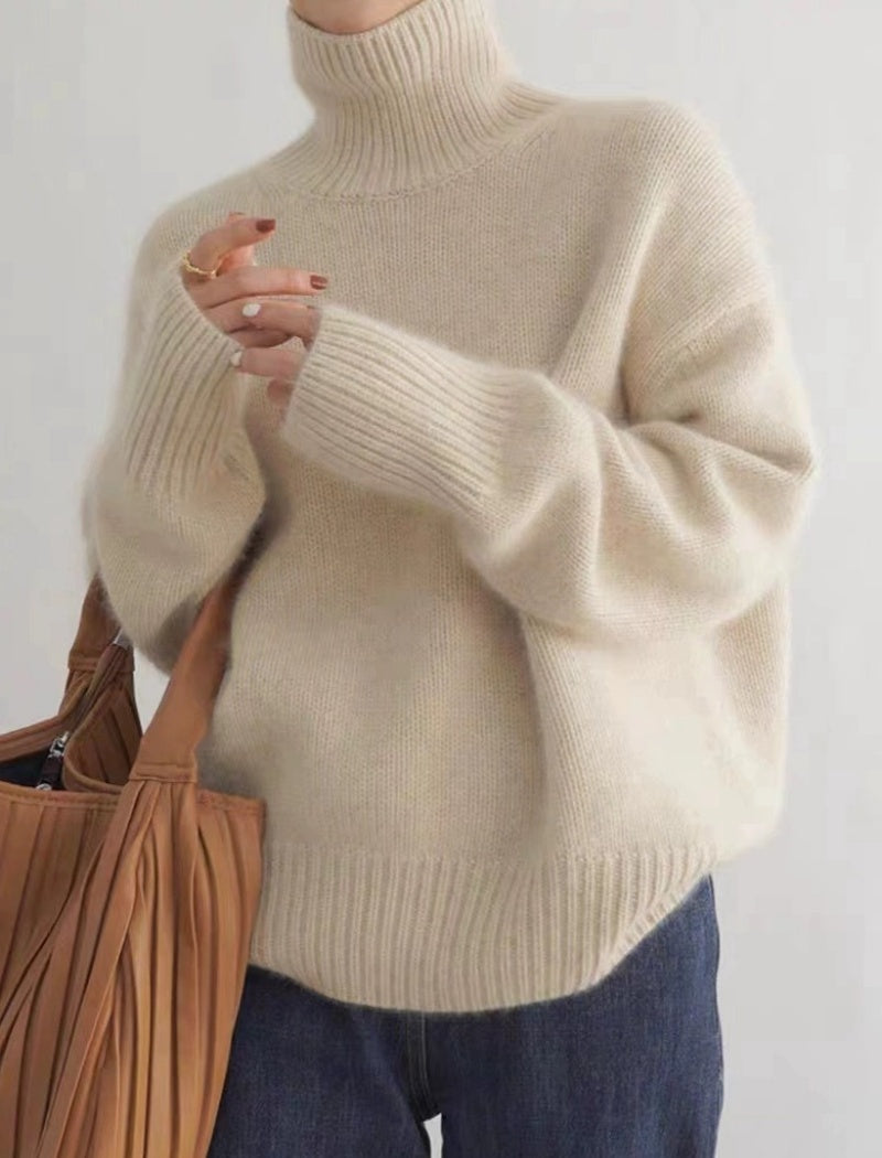 Cozy Turtleneck Pullover Sweater