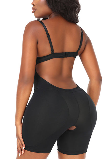 Sculpting Body Shaper with Adjustable Straps