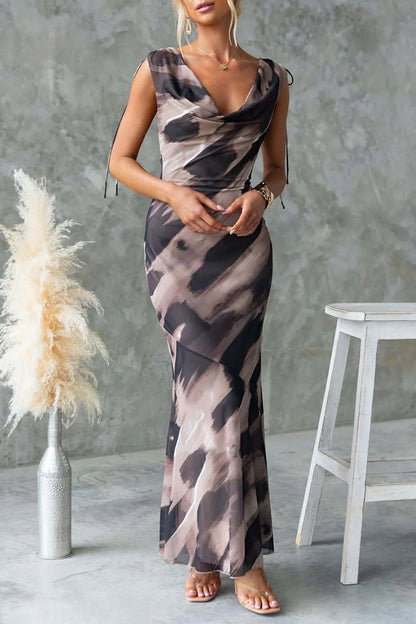 Floral Print Maxi Sundress