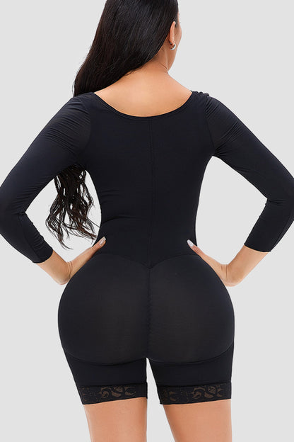 Zip-Front Sculpting Body Shaper
